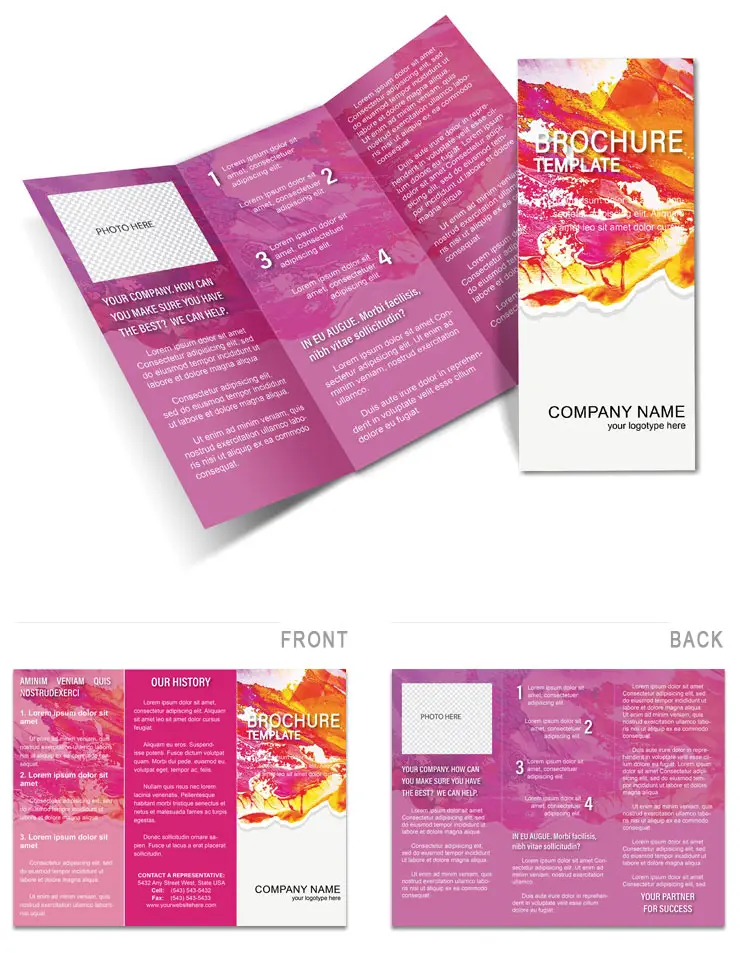 Enchanting Colors Brochure templates