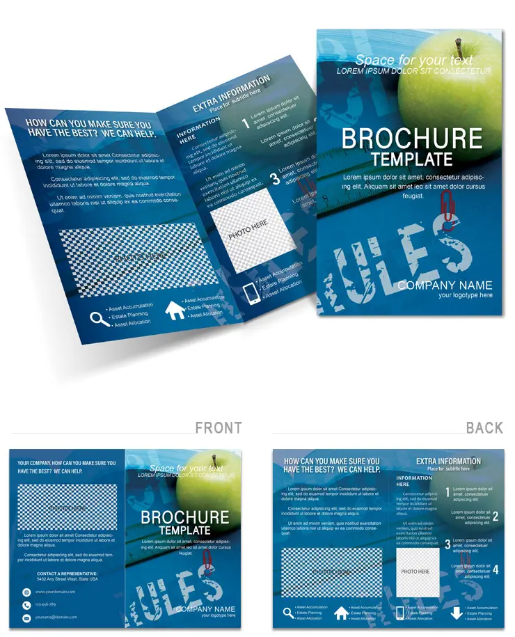 Designed Knowledge Brochure Templates for Download and Print