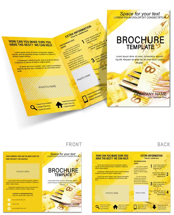 Printing Lose Weight Brochure template
