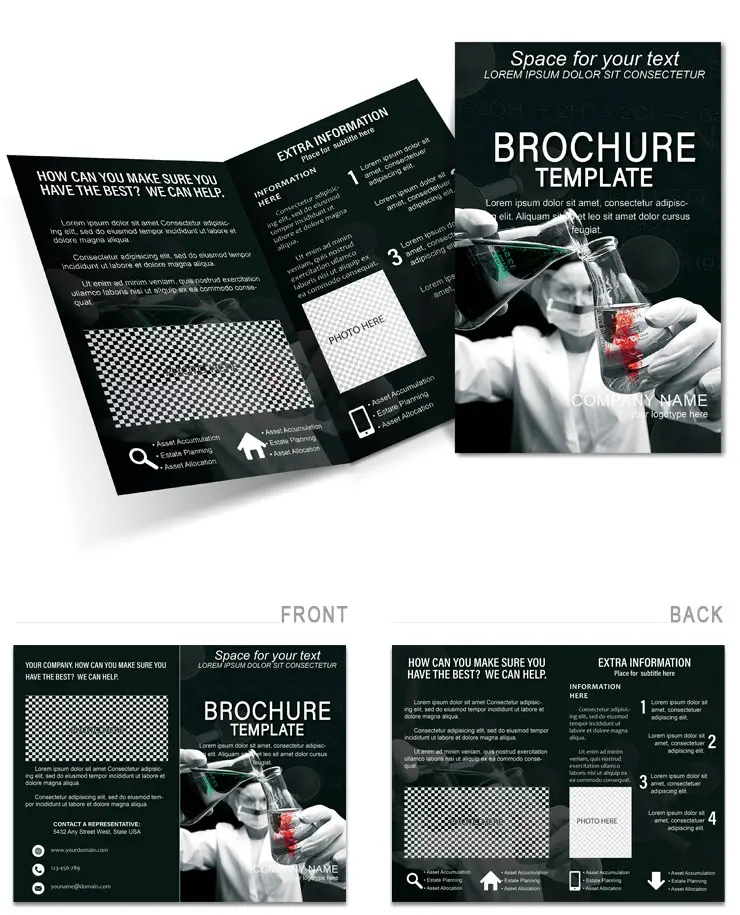Search Harmful Chemistries Brochure Template - Download, Design, Print | Background