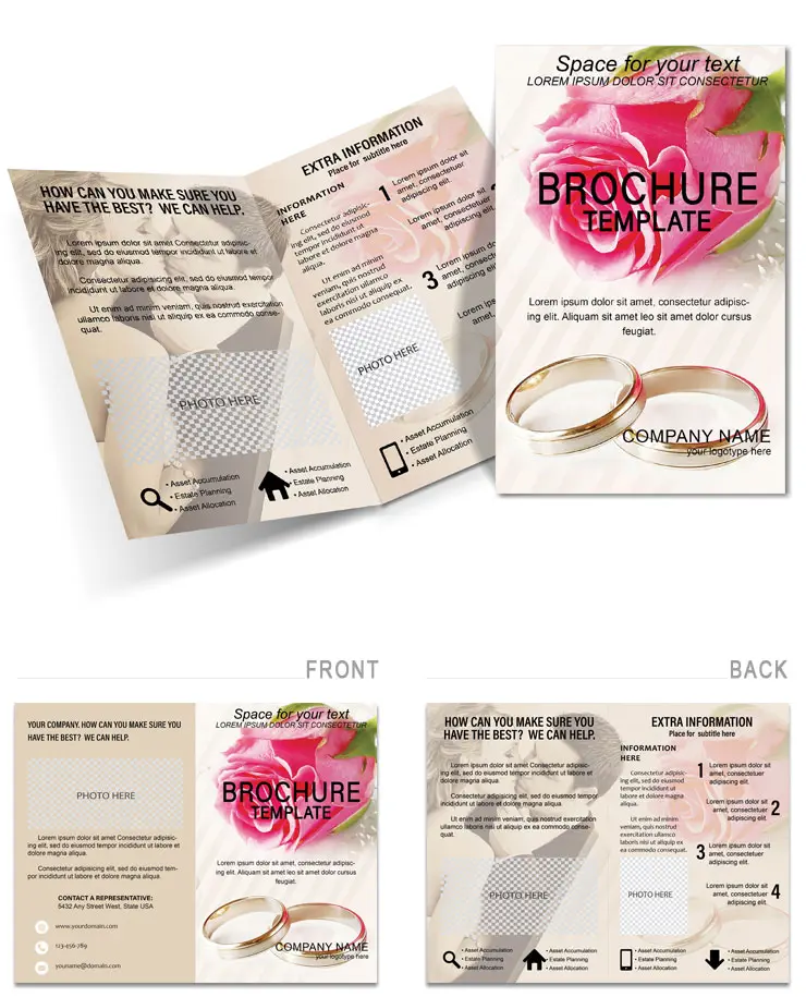 Young Hearts Brochures templates