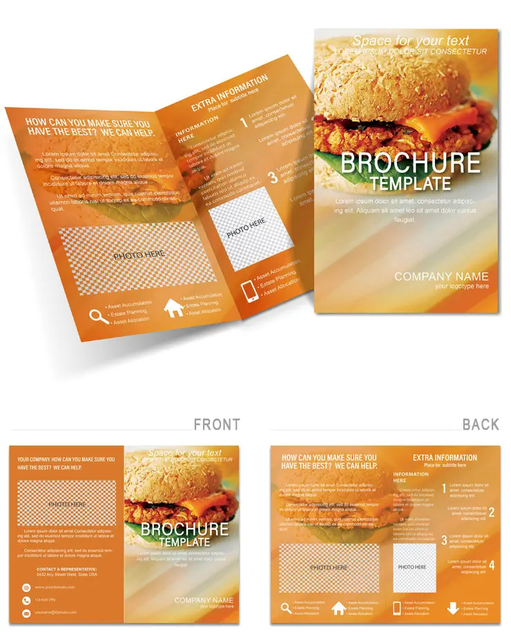 Sandwich Brochures templates
