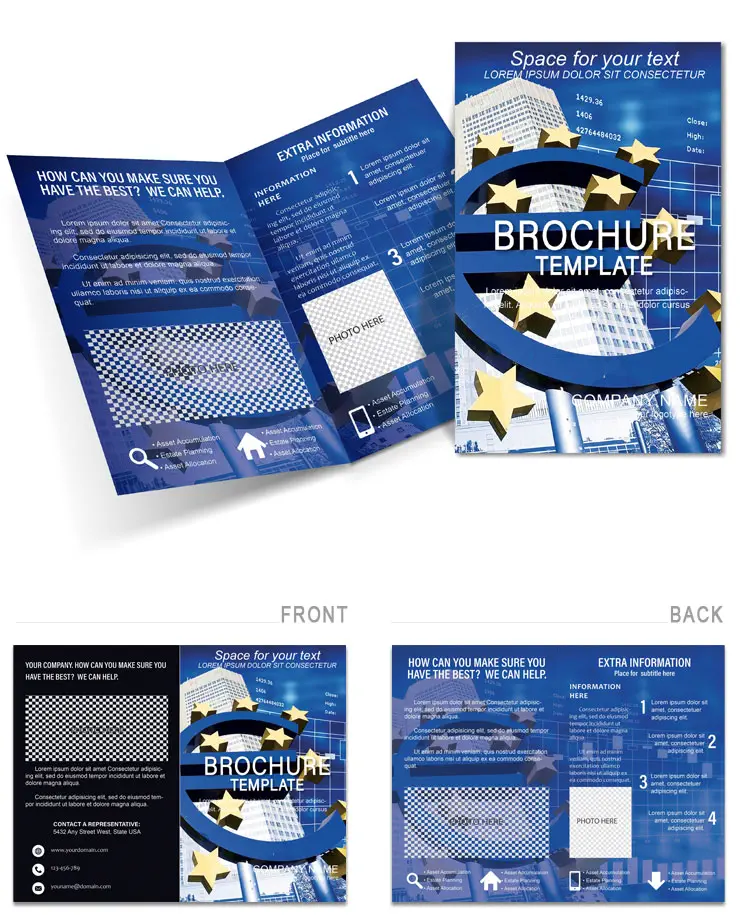 Eurocurrency Brochures templates