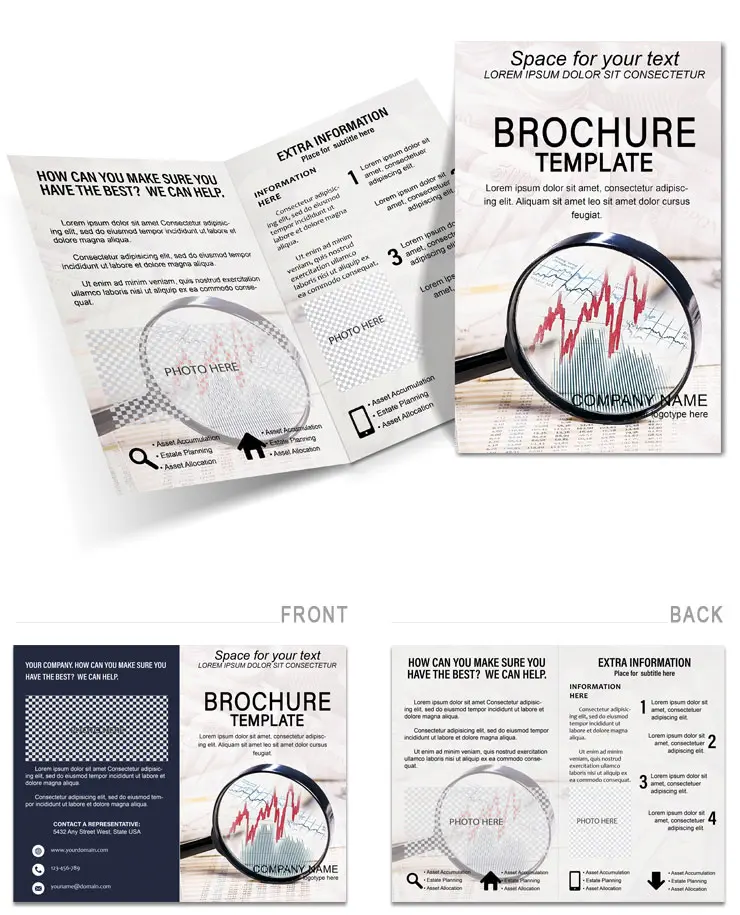 Business Markets Brochure Design Template