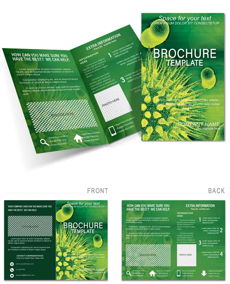 Microbiology Diagnostics Brochures templates