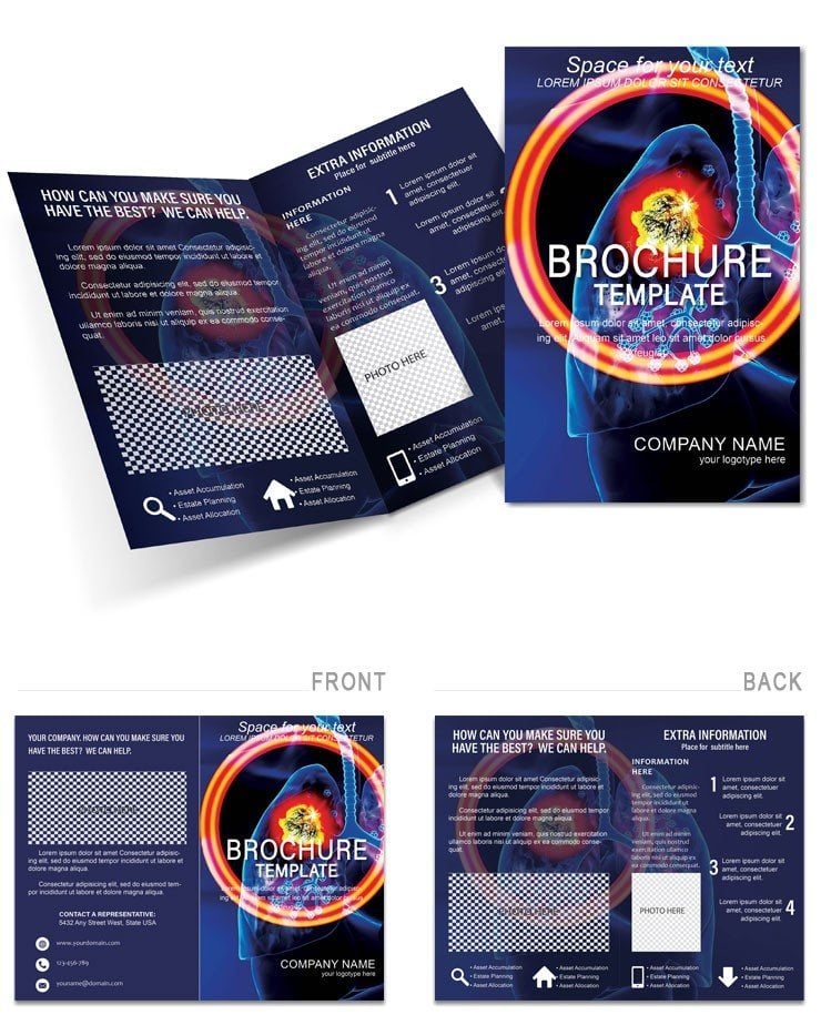 Lung Cancer Brochures templates