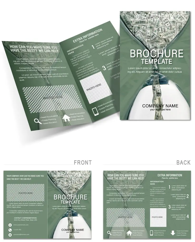 Time Money Brochures templates