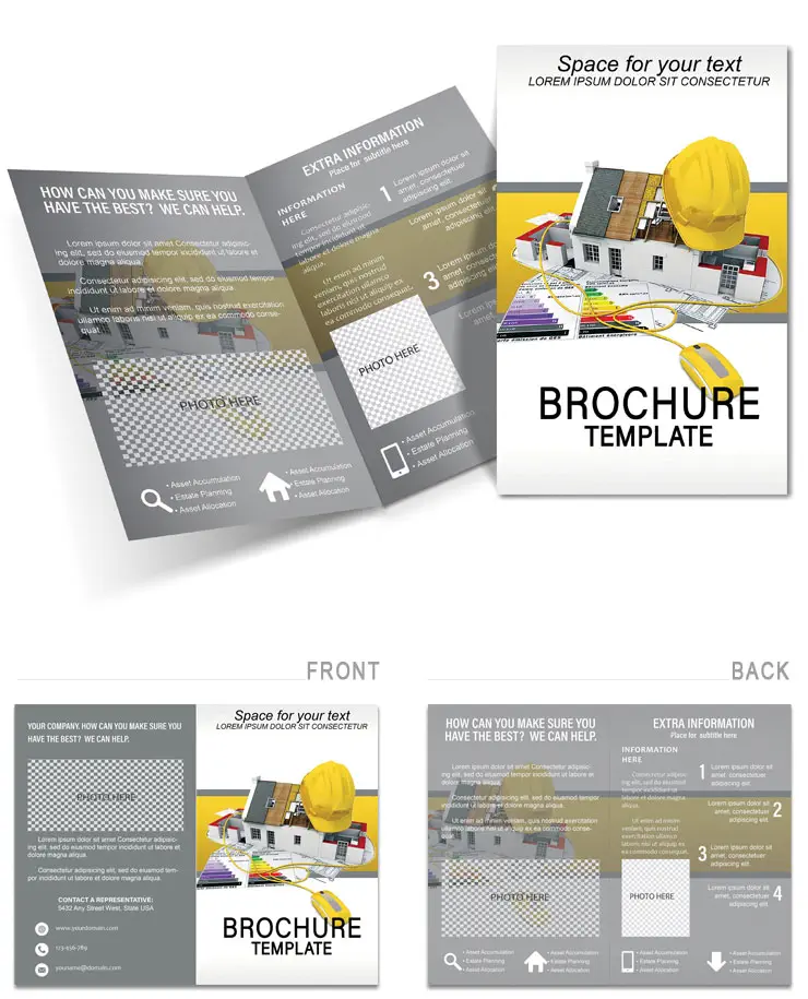 Home Design Brochures templates