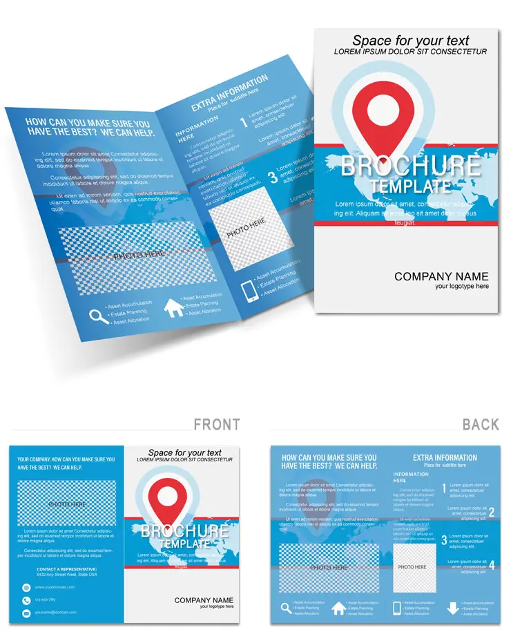 High-Quality Place Delivery Brochures Template - Download, Design, Print