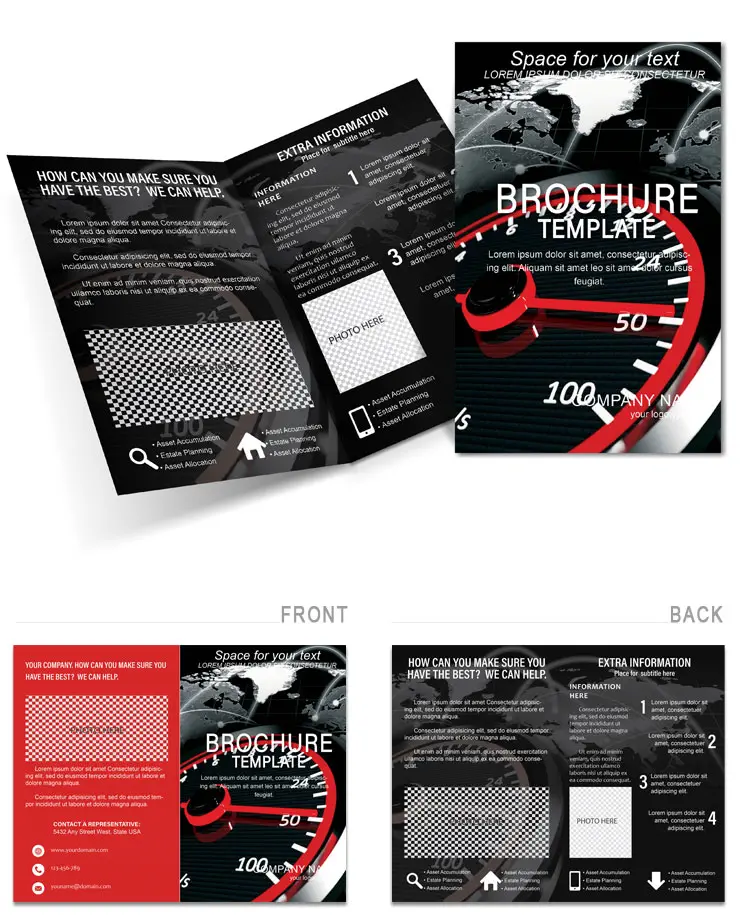 Internet Speed Brochure Template | Boost Your Online Experience