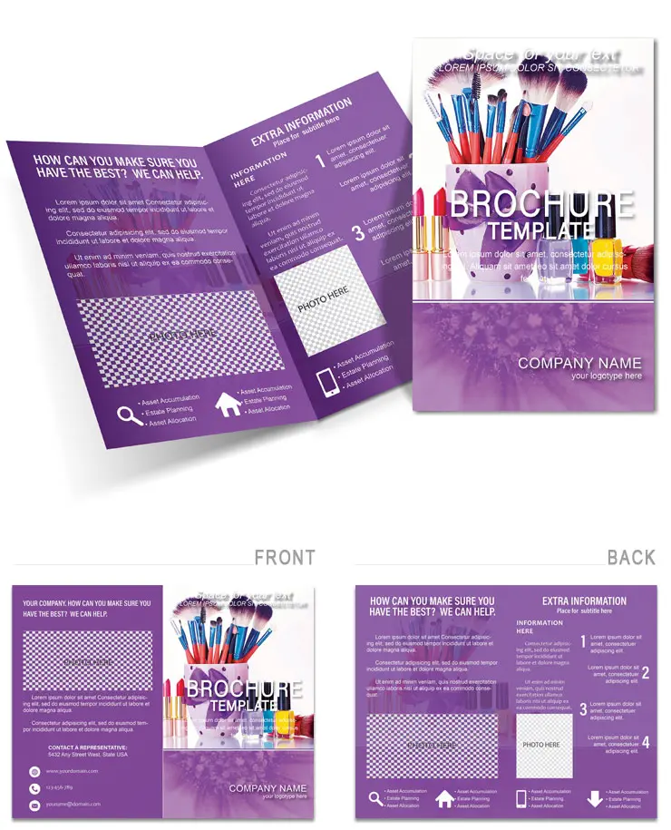 Lush Cosmetics Brochures templates