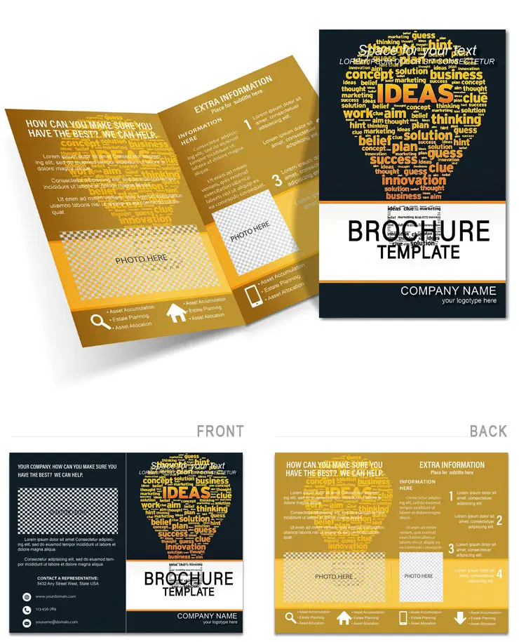 Marketing and Business Ideas Brochures templates