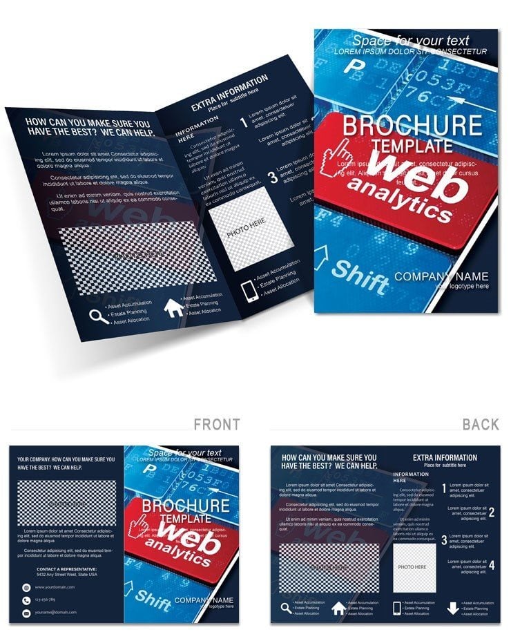Web Analytic Brochures templates