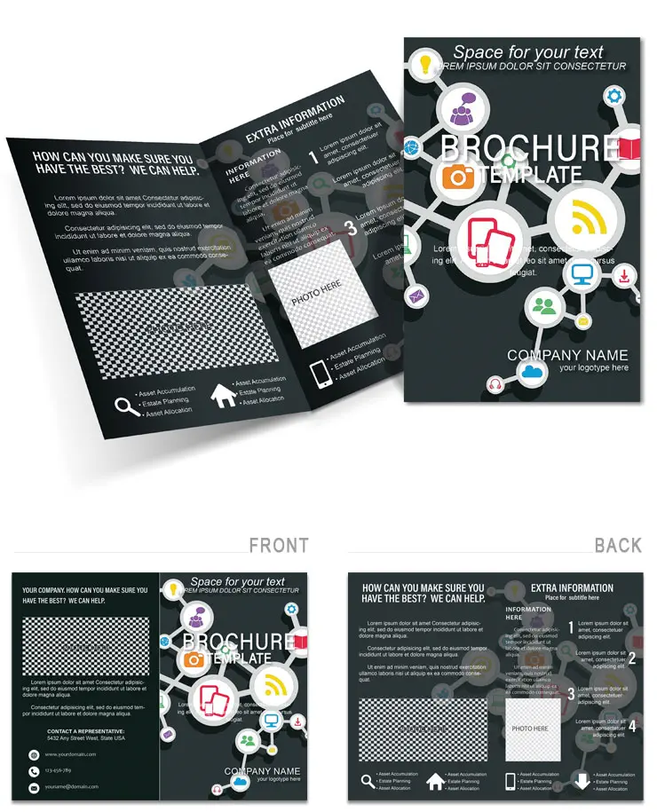Web SEO Promotion Brochure Template - Download