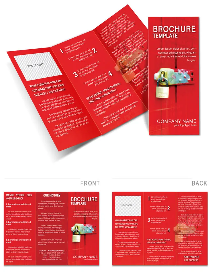 Private Access Brochures templates