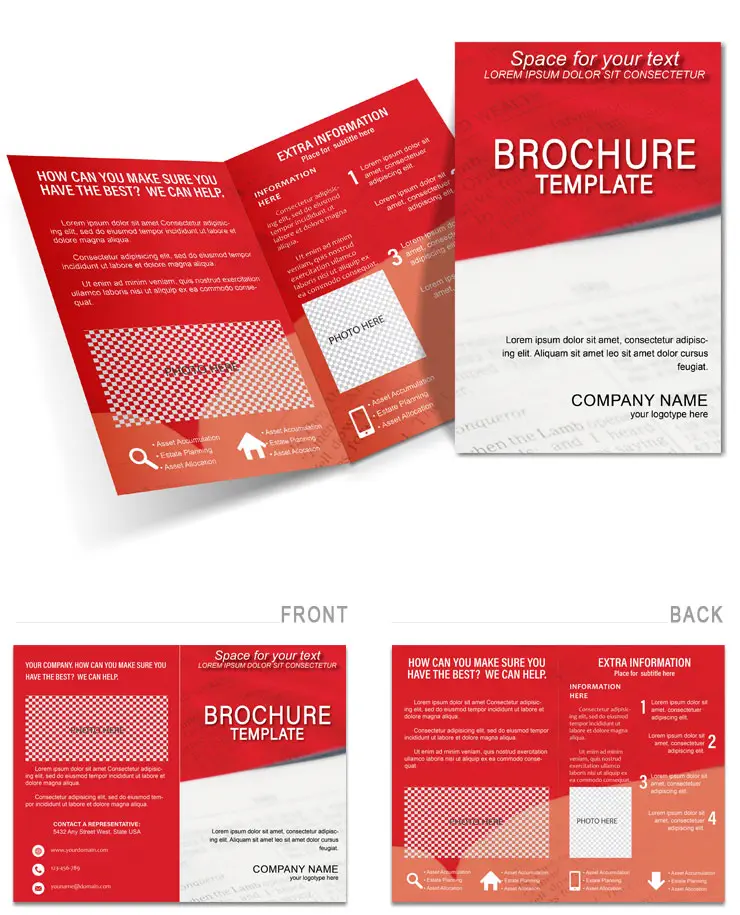 Holy Scripture Brochures templates