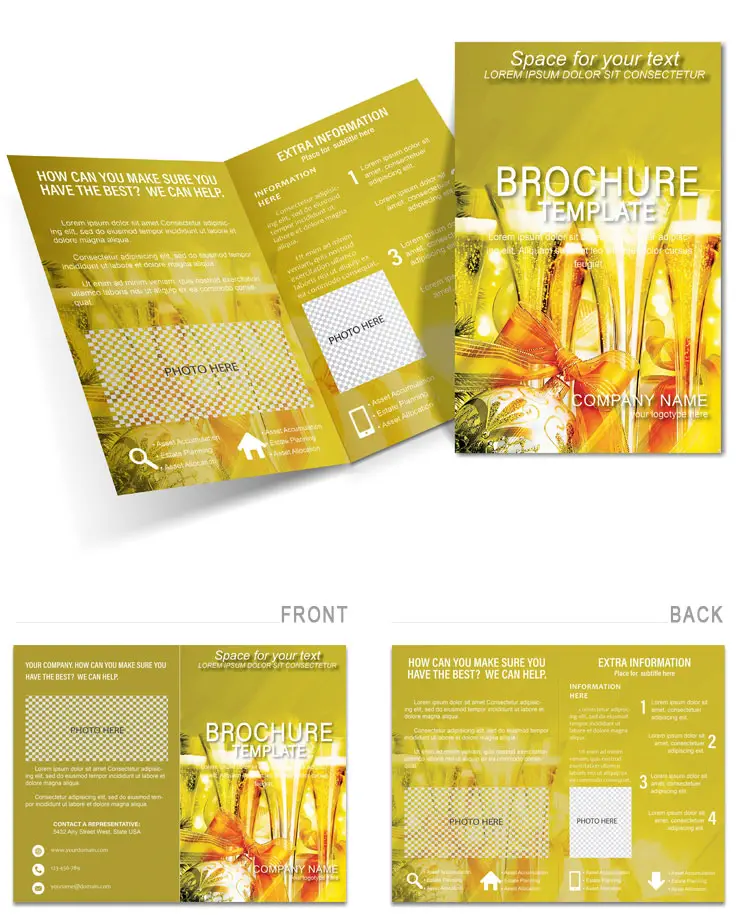 Happy Birthday Brochure Template Design | Download Now
