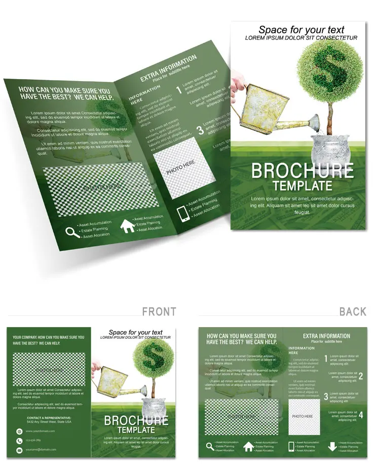 ProfitBoost Brochure Template - Create Professional Marketing Materials