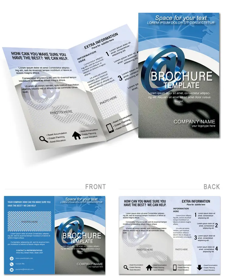Paid Email Newsletter Brochure Templates - Download, Design, and Print