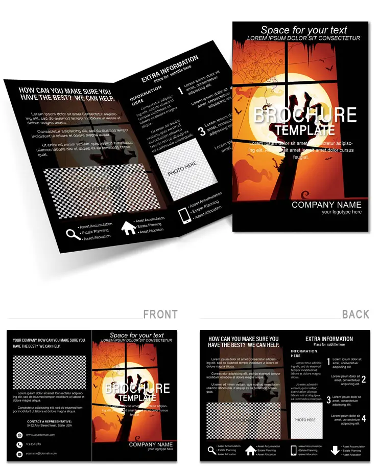 Spooky and Mysterious with Our Brochure Template Designs
