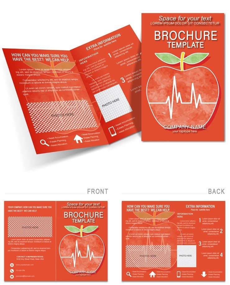 Heart Health Brochure Template - Download, Design, and Print