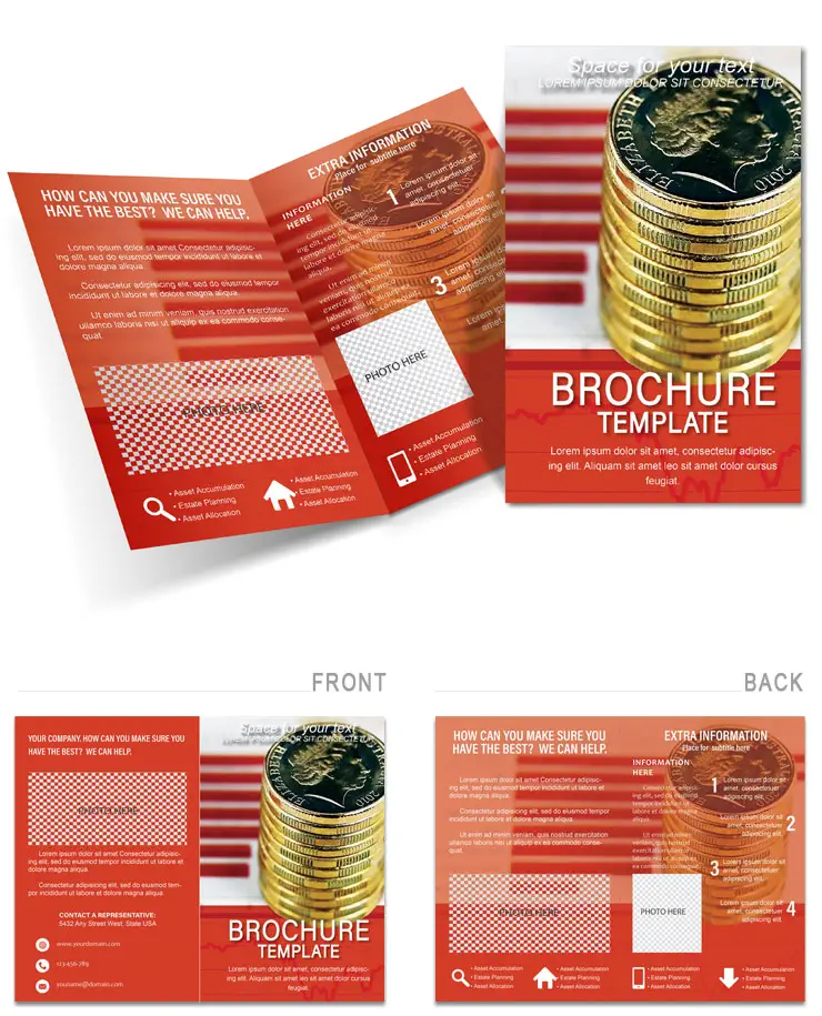 Course of Pound Sterling Brochure Template - Download, Design, and Print