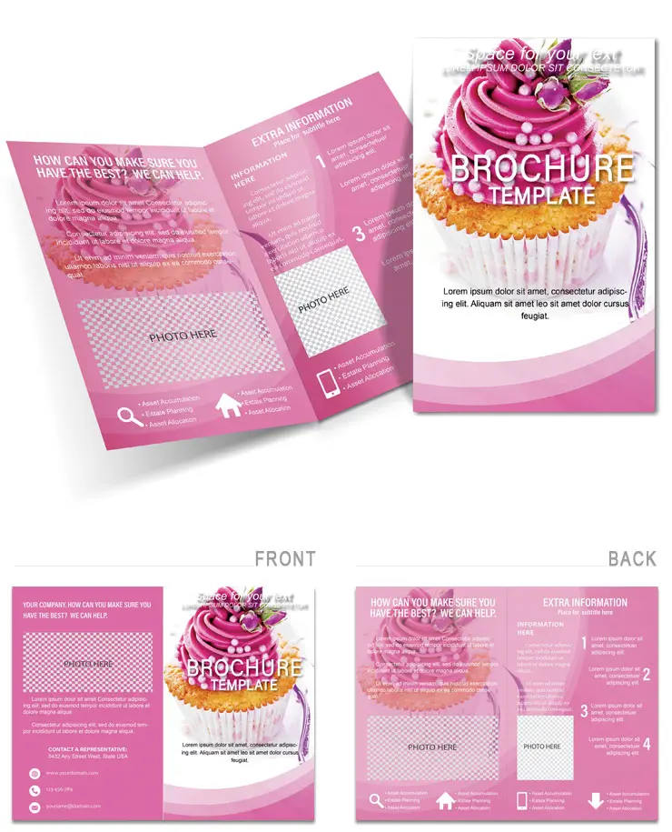 Cake Brochures templates