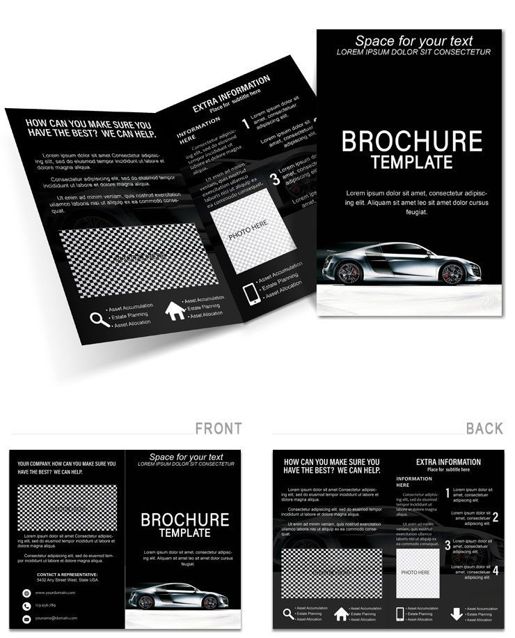 Car Leasing Brochures templates