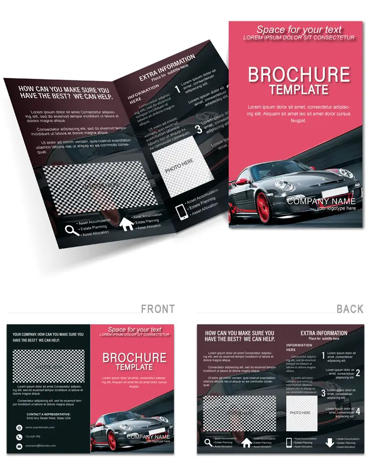 Catalog of New Cars Brochures templates