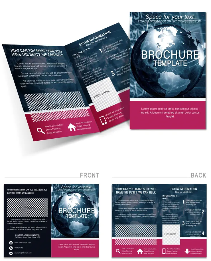 Global Success with Our Stunning International Business Brochure Template
