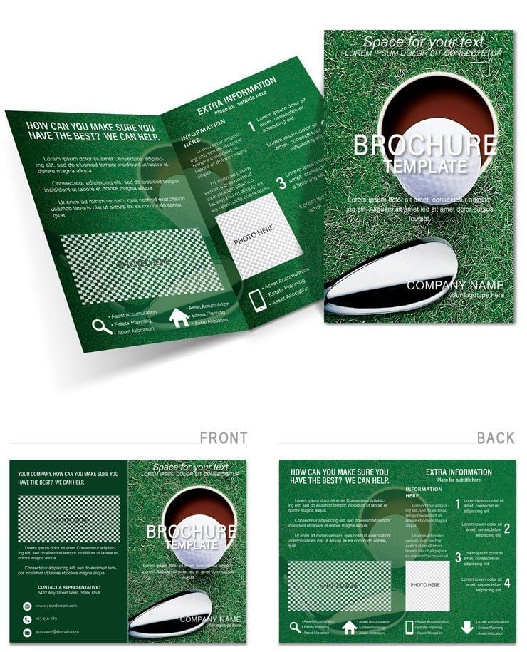 Rules of the games - Golf Brochures templates