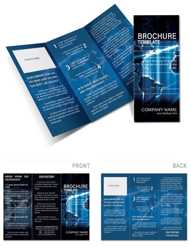 Planet Communication Brochures templates
