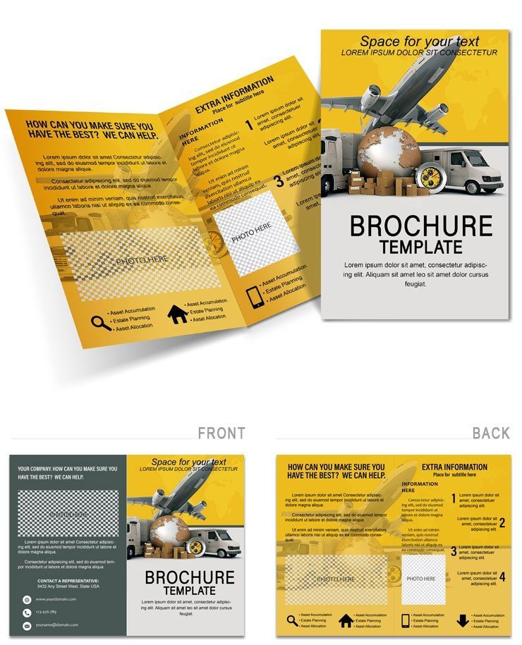 Cargo Brochures templates
