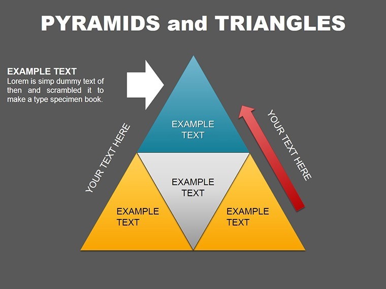 Pyramids and Triangles Keynote chart