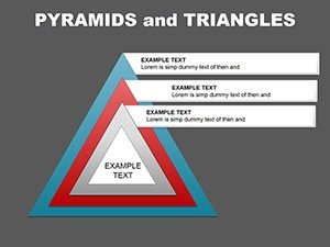 Pyramids and Triangles Keynote chart