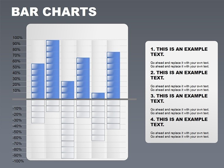 Bar Tables Keynote charts templates | ImagineLayout.com