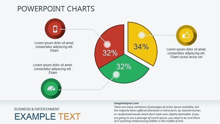 Price Graph Keynote Charts - Professional Presentation Templates