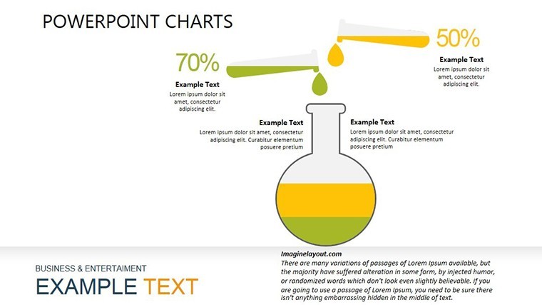 Analytics Graphs Keynote chart Template | ImagineLayout.com