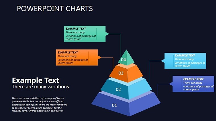 Pyramids Human Needs Dark Keynote charts