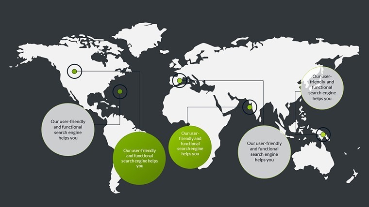 World Economic Situation Keynote charts template