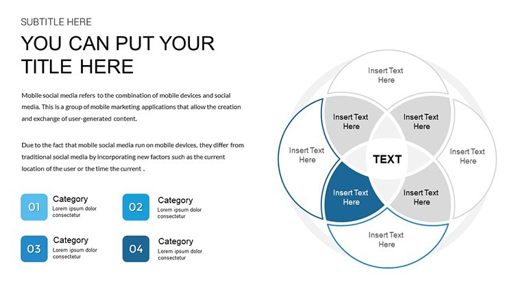 Venn Multiple Keynote Charts - Create Engaging Presentations | Download ...