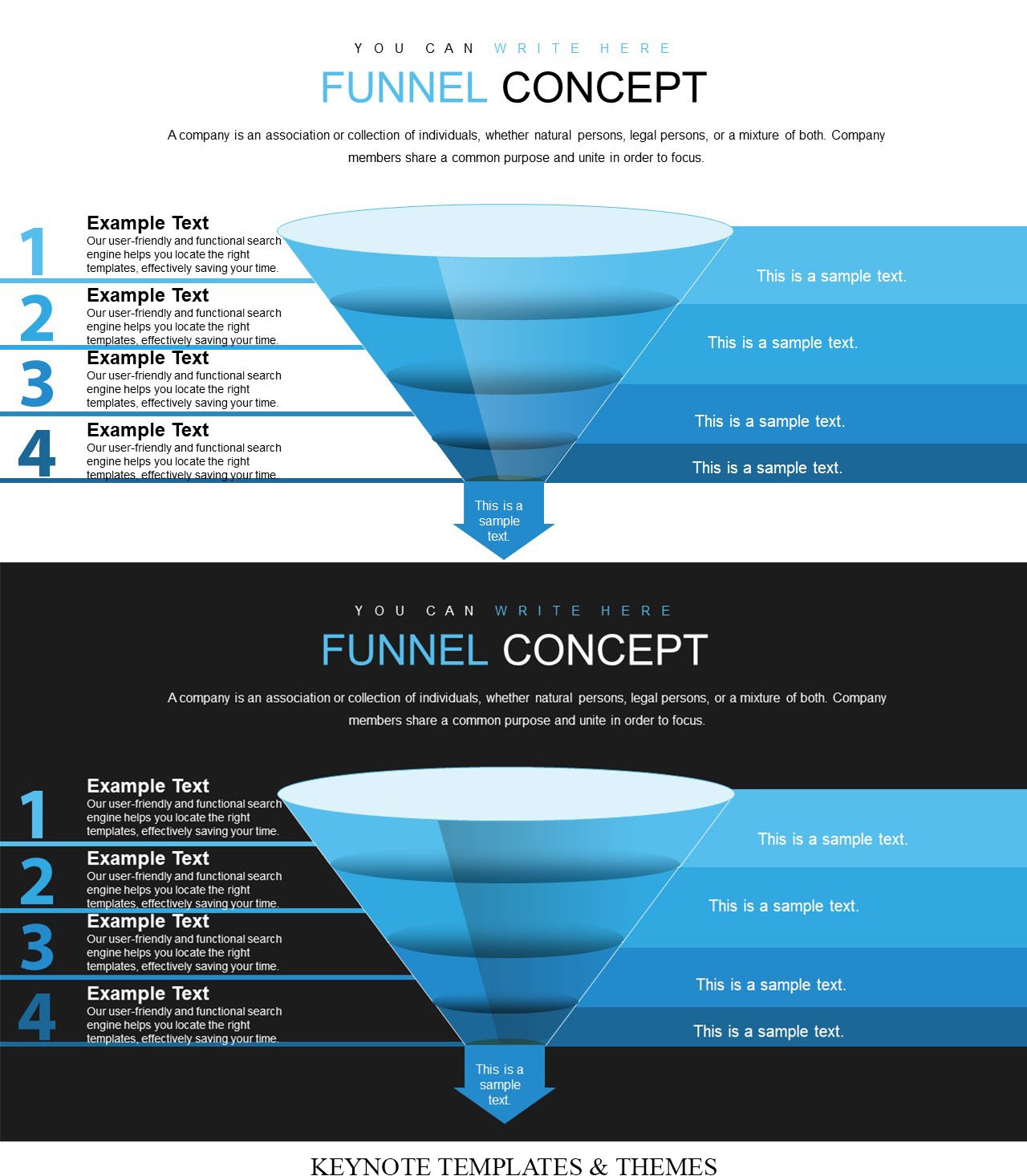 Revolutionize Your Presentations with Funnel Concept Keynote Charts