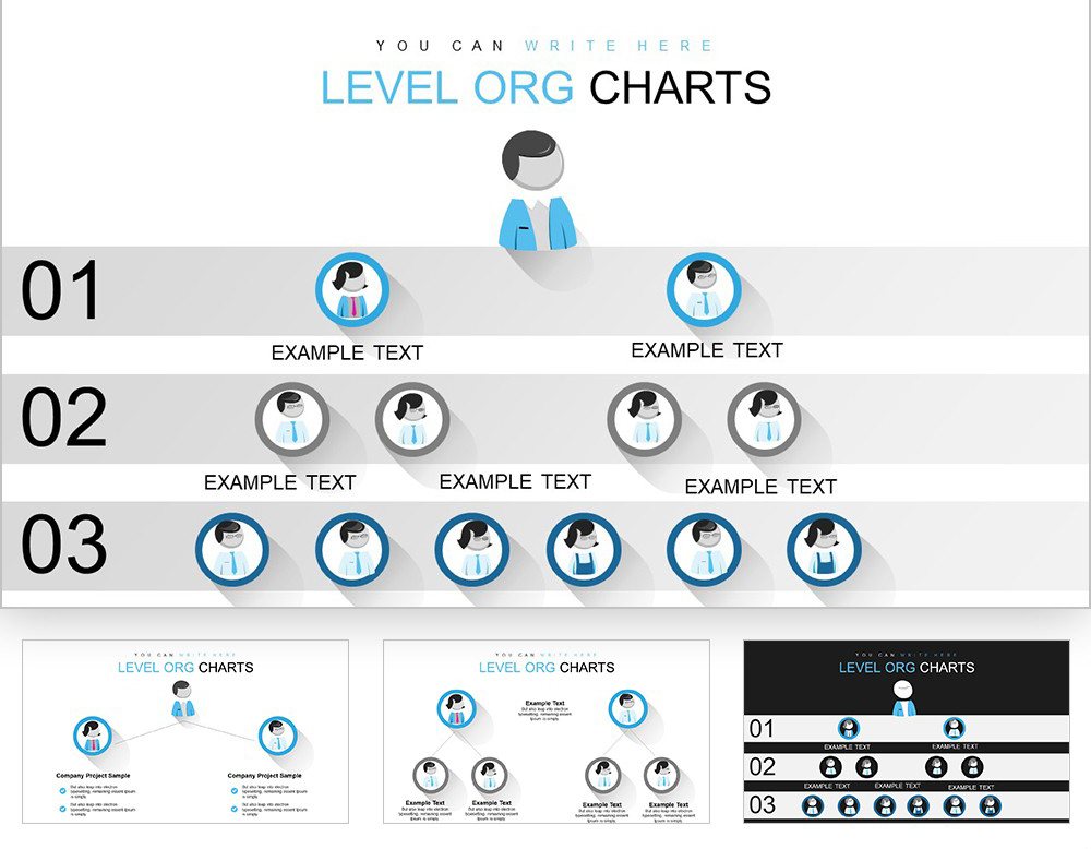 Level ORG Keynote charts | ImagineLayout.com