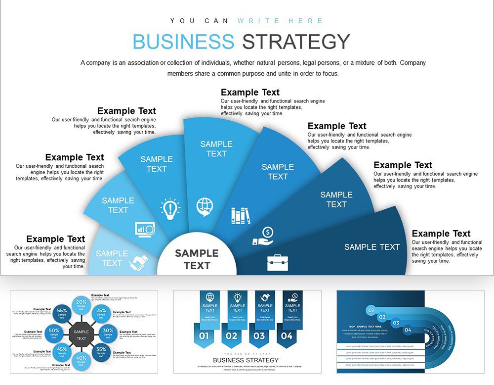 Business Strategy Keynote charts | ImagineLayout.com