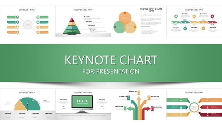 Graph Keynote charts for Presentation