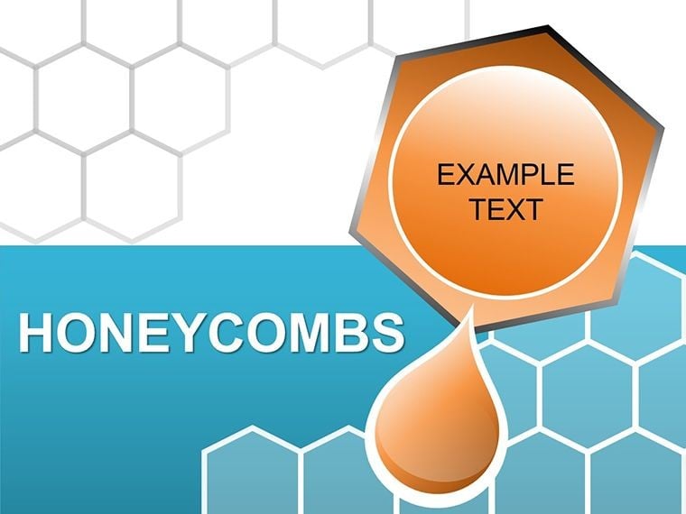 HoneyCombs Keynote diagrams templates