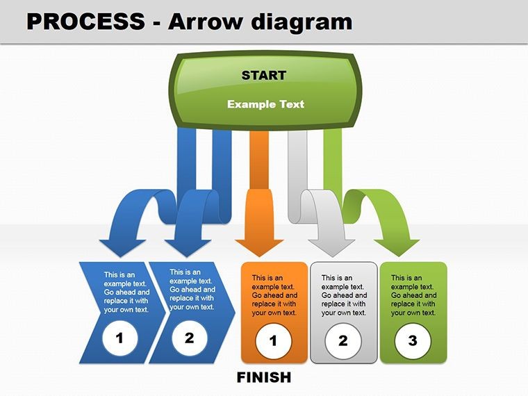Process Arrow Keynote diagrams