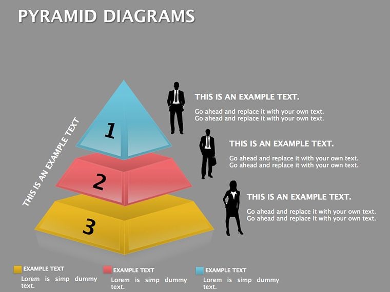Pyramid Templates Keynote Diagrams 9612