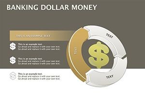 Banking Dollar Money Keynote Diagram Templates | ImagineLayout.com