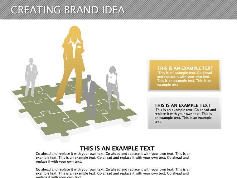 Creating Brand Idea Keynote diagrams Templates